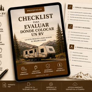 Checklist para evaluar dónde colocar un RV